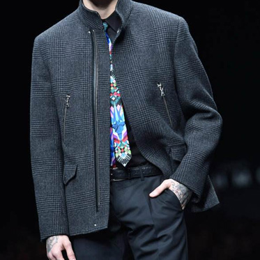 男冬季羊毛外套